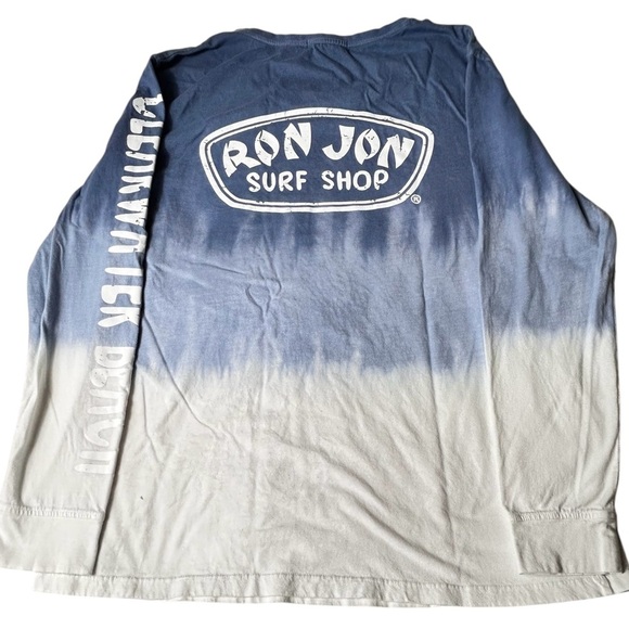 Ron Jon Surf Shop long sleeve tshirt, L, ombre, classic logo, iconic beach vibe - Picture 5 of 5